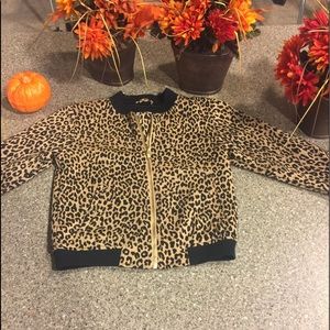 Adorable leopard jacket
